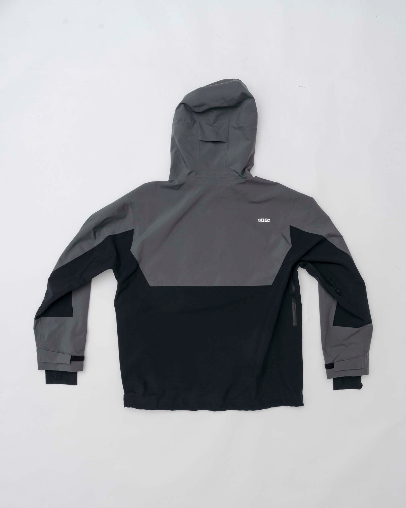 Corp 3L Jacket Dark Grey & Black – Shell Jacket | BUSI
