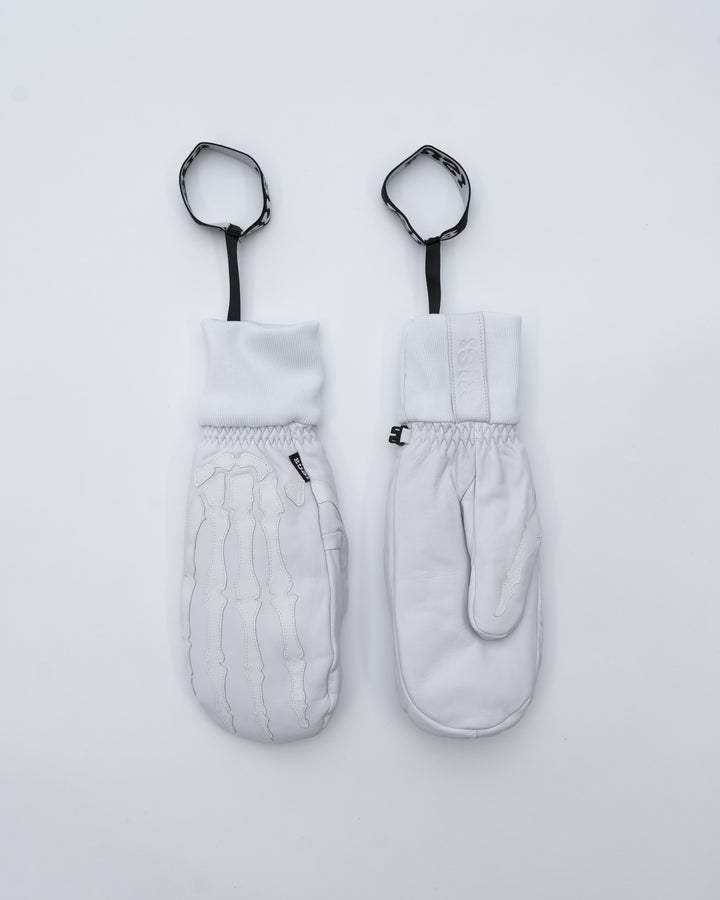 SKELETON GLOVES WHITE