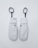 BUSI Skeleton Gloves White snowboard and ski gloves, product shot