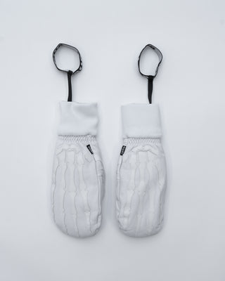BUSI Skeleton Gloves White snowboard and ski gloves, product shot