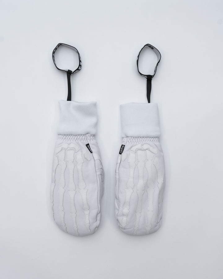 SKELETON GLOVES WHITE