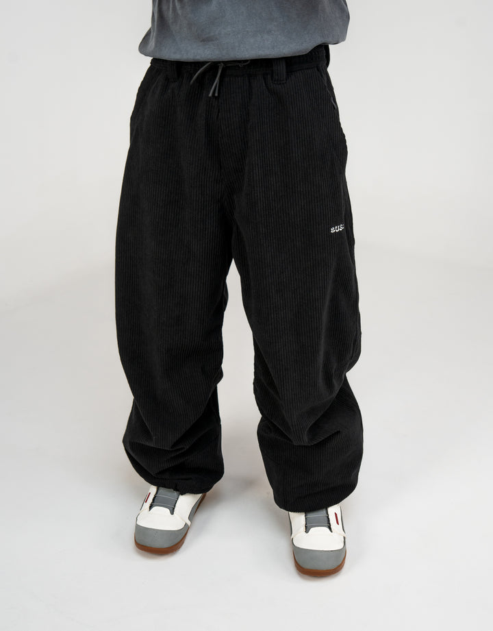 BIGGIE CORD PANT BLACK
