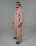 BUSI Core Jacket Dusty Pink snowboard and ski jacket, side view on male model