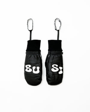 BUSI O.G Gloves Black snowboard and ski gloves, product shot, alternate