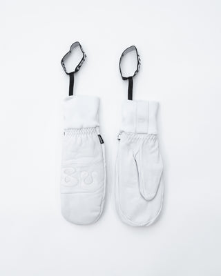 BUSI O.G Gloves White snowboard and ski gloves, product shot, alternate