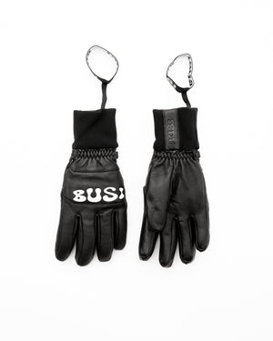 BUSI O.G Mitts Black snowboard and ski mittens, product shot, alternate