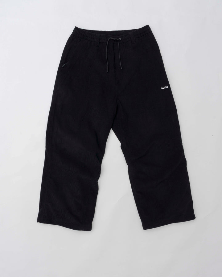 BIGGIE CORD PANT BLACK